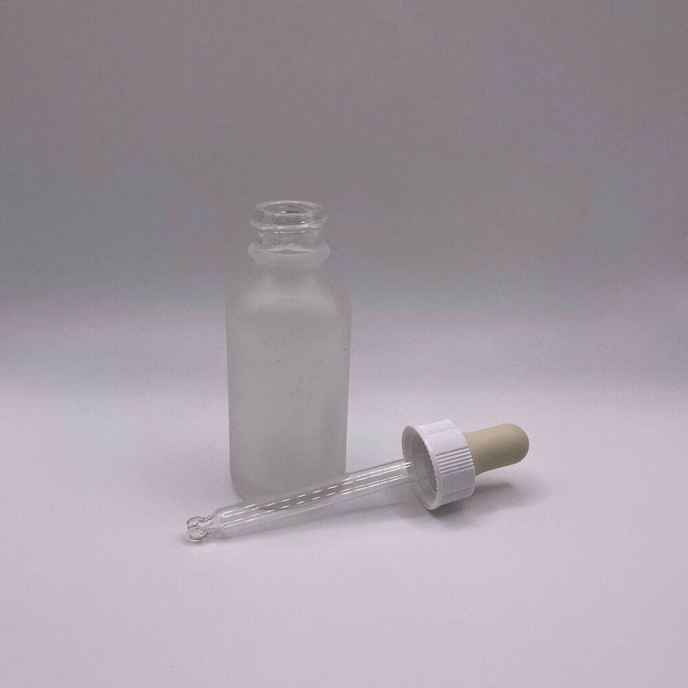 The Ordinary Glass Re-Usable Dropper Bottle EMPTY JAR